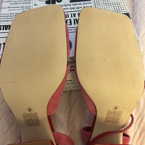 NIB Jeffrey Campbell Antique Suede Sandals Sz. 9 - Picture 11 of 11